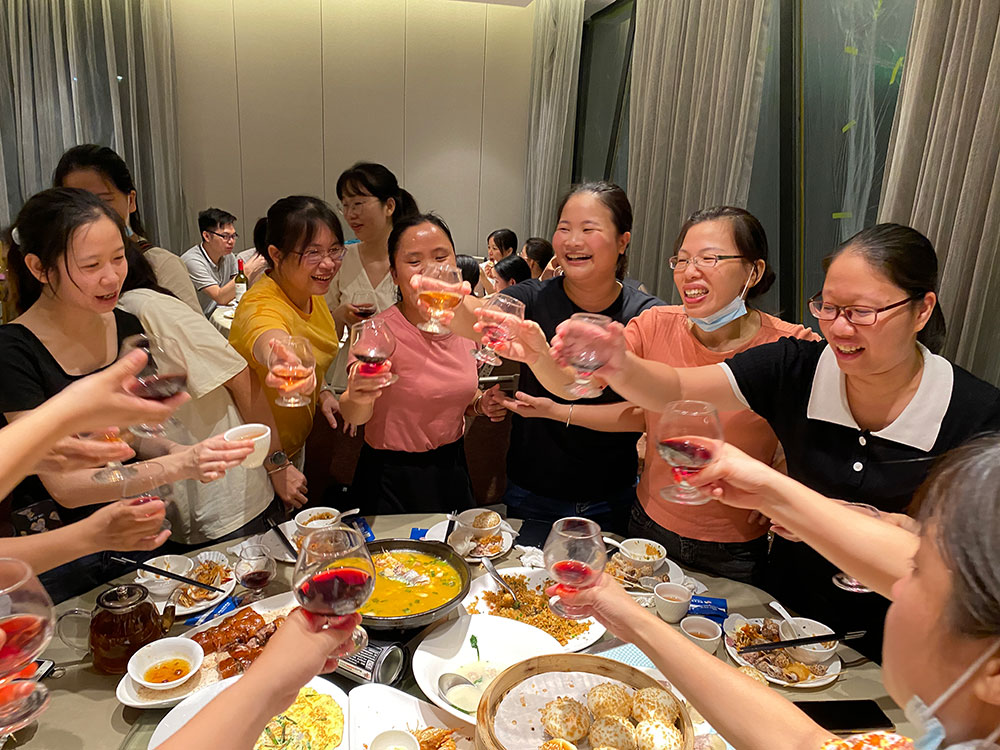 中秋佳节—民信全体员工欢乐聚餐